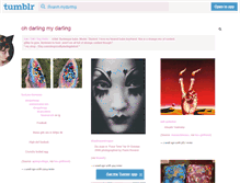 Tablet Screenshot of mydarling.tumblr.com