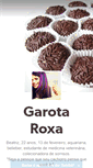Mobile Screenshot of garotaroxa.tumblr.com