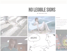 Tablet Screenshot of nolegiblesigns.tumblr.com