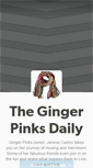 Mobile Screenshot of gingerpinks.tumblr.com