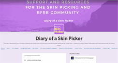 Desktop Screenshot of diaryofaskinpicker.tumblr.com