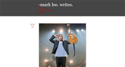 Desktop Screenshot of marklee.tumblr.com