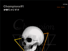 Tablet Screenshot of championx91.tumblr.com