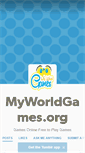 Mobile Screenshot of myworldgamesorg.tumblr.com