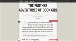 Desktop Screenshot of bookgirladventures.tumblr.com
