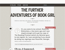 Tablet Screenshot of bookgirladventures.tumblr.com