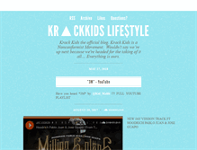 Tablet Screenshot of krackkids.tumblr.com