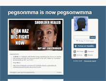 Tablet Screenshot of pegsonmma.tumblr.com