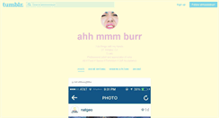 Desktop Screenshot of ahhmmmburr.tumblr.com
