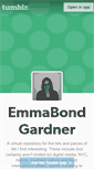 Mobile Screenshot of emmabond.tumblr.com