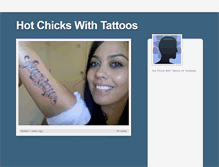 Tablet Screenshot of hotchickswithtattoos.tumblr.com