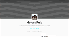 Desktop Screenshot of horselovers.tumblr.com