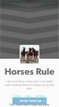 Mobile Screenshot of horselovers.tumblr.com