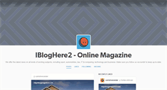 Desktop Screenshot of ibloghere2.tumblr.com