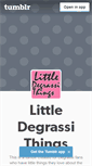 Mobile Screenshot of littledegrassithings.tumblr.com