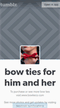 Mobile Screenshot of bowtieco.tumblr.com