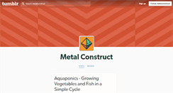Desktop Screenshot of metalconstruct.tumblr.com