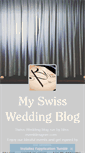Mobile Screenshot of myswissweddingblog.tumblr.com