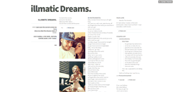 Desktop Screenshot of illmaticdreams.tumblr.com
