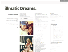 Tablet Screenshot of illmaticdreams.tumblr.com