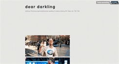 Desktop Screenshot of deardarkling.tumblr.com