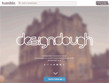 Tablet Screenshot of designdough.tumblr.com