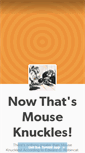 Mobile Screenshot of mouseknuckles.tumblr.com