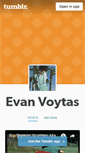 Mobile Screenshot of evanvoytas.tumblr.com