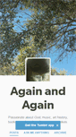 Mobile Screenshot of againandagain1.tumblr.com