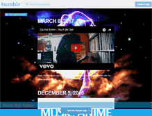 Tablet Screenshot of musicanime.tumblr.com