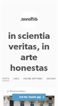 Mobile Screenshot of inscientiaveritas.tumblr.com