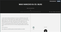 Desktop Screenshot of maxhancock.tumblr.com