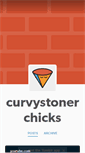 Mobile Screenshot of curvystonerchicks.tumblr.com