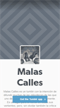 Mobile Screenshot of malascalles.tumblr.com