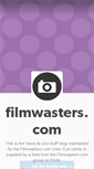 Mobile Screenshot of filmwasters.tumblr.com