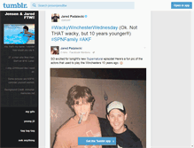 Tablet Screenshot of jensenjaredftw.tumblr.com