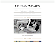 Tablet Screenshot of lesbianwomen.tumblr.com