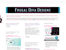 Tablet Screenshot of frugaldivadesignz.tumblr.com