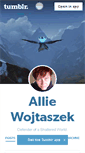 Mobile Screenshot of alliewojtaszek.tumblr.com