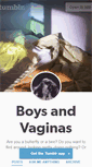 Mobile Screenshot of boysandvaginas.tumblr.com