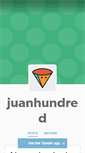 Mobile Screenshot of juanhundred.tumblr.com