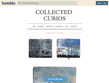 Tablet Screenshot of collectedcurios.tumblr.com