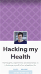 Mobile Screenshot of hackingmyhealth.tumblr.com