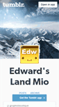 Mobile Screenshot of edward-mio.tumblr.com