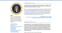 Desktop Screenshot of deadpresidents.tumblr.com