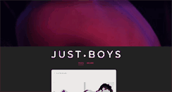 Desktop Screenshot of just-boys.tumblr.com