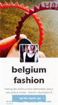 Mobile Screenshot of belgiumfashion.tumblr.com