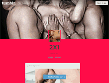 Tablet Screenshot of 2x1.tumblr.com