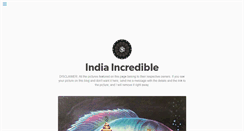 Desktop Screenshot of indiaincredible.tumblr.com