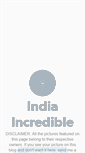 Mobile Screenshot of indiaincredible.tumblr.com